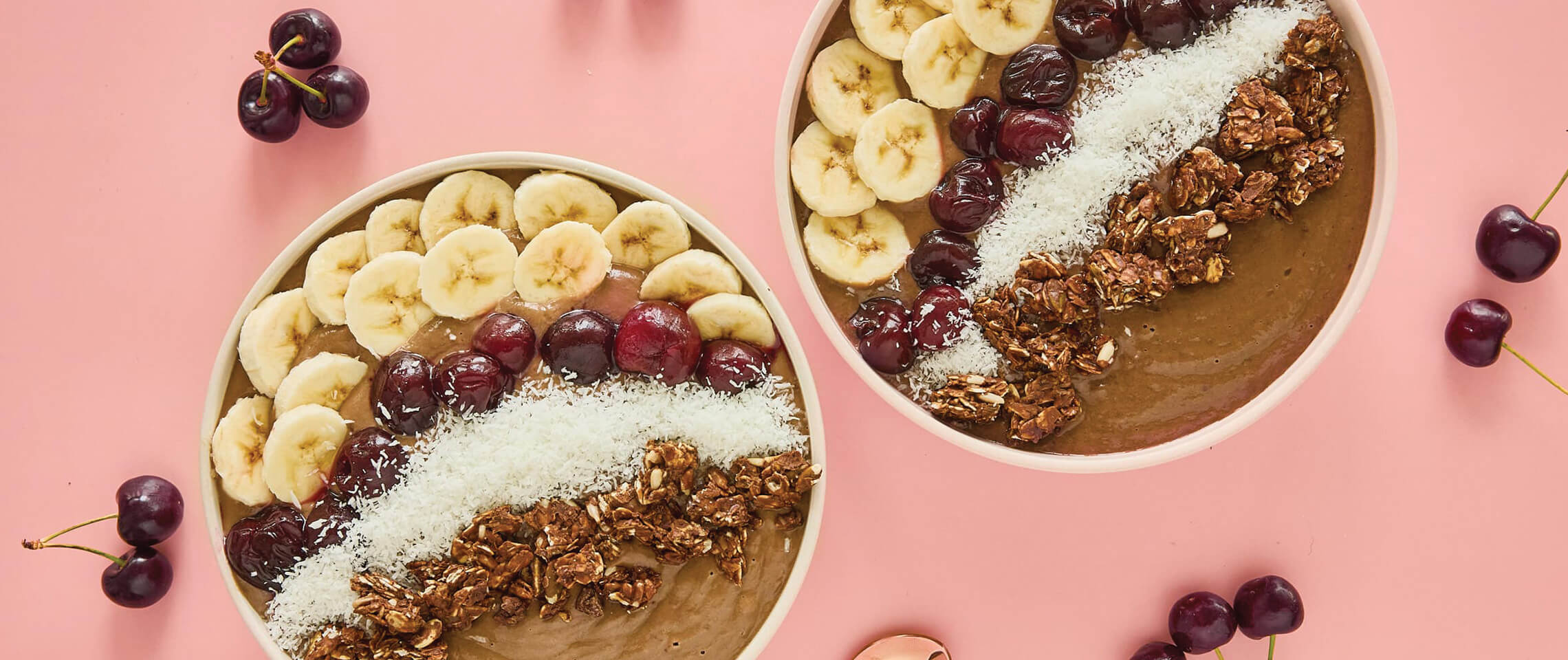 Cherry Chocolate Zucchini Smoothie Bowl • Joyous Well being